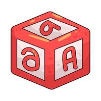 Illustration of Alphabet Blocks vector