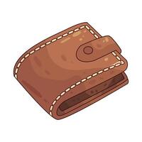 Illustration of brown Wallet vector