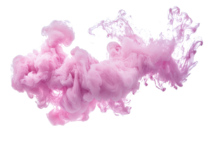 A swirling, vibrant pink cloud of vapor creates an ethereal and dynamic visual effect. png