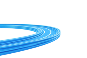 A blue, glowing ring-like structure with multiple concentric circles. png