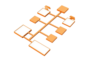 A diagram featuring interconnected nodes and pathways, illustrating relationships or processes in a structured layout. png
