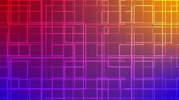 Digital Network Grid Moving Background video