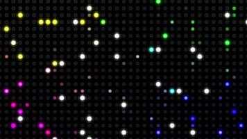 Multi Color Led Sign Light Blink Background video