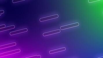 Rectangle Curved Edge Shape Moving Background video
