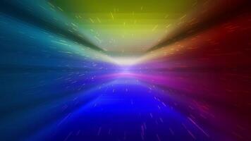 Space Particles with Lights Background video