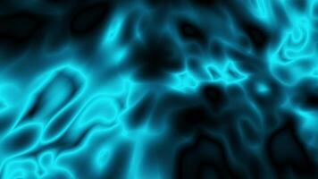 Psychedelic Abstract Cyan Waves Background video