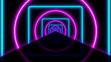 Square and Circle Stage Tunnel video