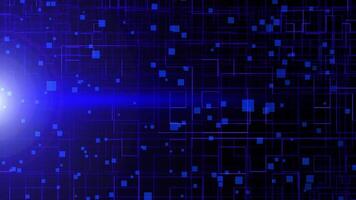 Grid with Particles video