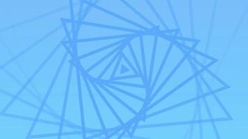 Minimalist 3D Triangle Grid Movement. Loop able. video