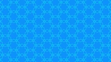 Modern Abstract Starry Pattern. Smooth Blue Animation Loop in 4K video