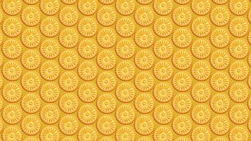 Biscuit Pattern Background. Seamless Food Texture Animation video