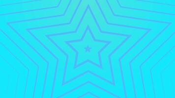 Green stars abstract background. Seamless loop. video