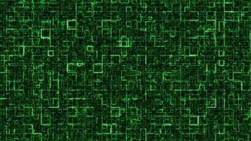Abstract Blue And Black Wave Animation - Futuristic Digital Loop Background video