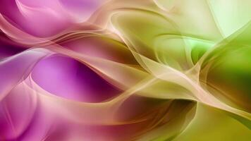 gradient pink green color futuristic abstract design background video