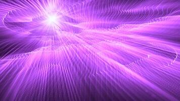 Light and wave Loop background video