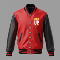 Modern jacket mockup template featuring outerwear sweaters in versatile apparel designs psd