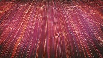 Digital Lines With Particles Streaming video