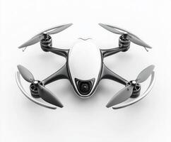 Compact drone with sleek design ready for aerial photography and exploration photo