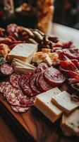 Gourmet Cheese and Meat Board photo