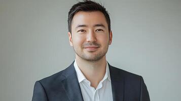 Professional Business Portrait of a Man in a Suit photo