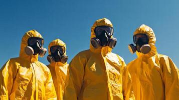 Protective Gear for a Dangerous Situation photo