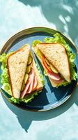 Simple Ham Sandwich Perfect for a Quick Lunch photo