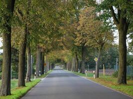 A long paved road in westphalia photo