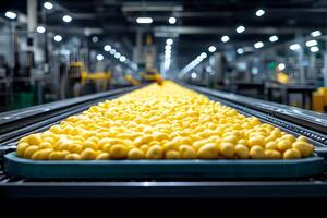 Lemon Processing Facility Automated Production Line for Fresh Citrus Sorting and Packaging photo