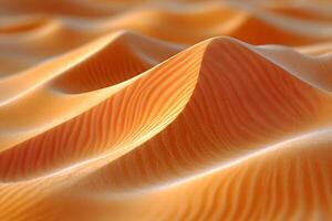 Abstract Sand Dunes Texture in Desert Landscape for Art and Design Projects photo