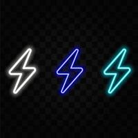 Abstract glowing led lines modern wallpaper design. style neon. vector