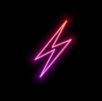 High voltage electric thunder shock design. vector