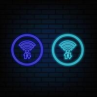 Wi-Fi signal. Wi-fi symbol. Wireless network. vector