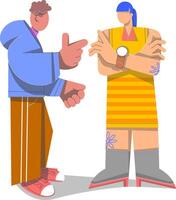Communication and Social Dynamics vector
