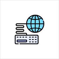Internet connection icon illustration vector