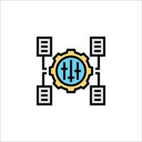A logo for a company that is called hf vector