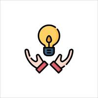 Light bulb icon, idea, idea, idea, idea, idea, idea, idea, idea vector