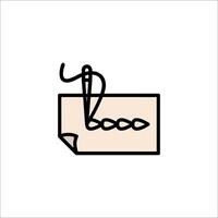 A handwritten note with the word good on it vector