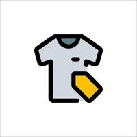 A t - shirt with a yellow arrow on it vector