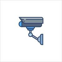 Security camera icon illustration vector