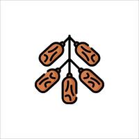 A logo for a company that makes a variety of nuts vector