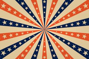 Circus pattern with rays and stars. Cirsus banner for show, fair. illustration vector