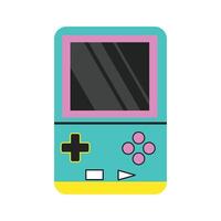 Retro Game Console vector