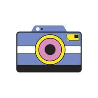 Camera Nostalgic Retro Icon vector