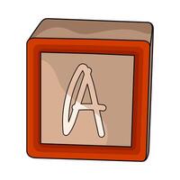 illustration of Alphabet Blocks vector