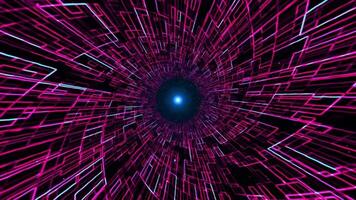 Motion Tunnel Graphics Background 02. video