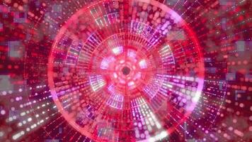Fantasy Particle Tunnel 02. video