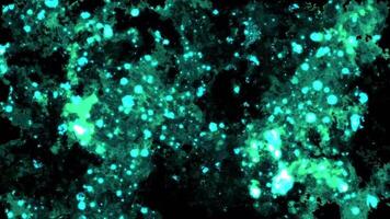 Abstract Animated Background Of Moving Particles 03. video