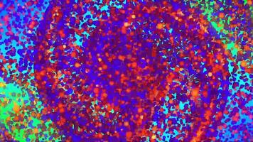 Fantastic Rotation Of Particles And Lines 02. video