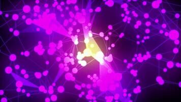 Abstract Wavy Plexus Background 04. video