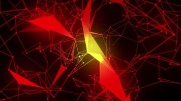 Abstract Wavy Plexus Background 03. video